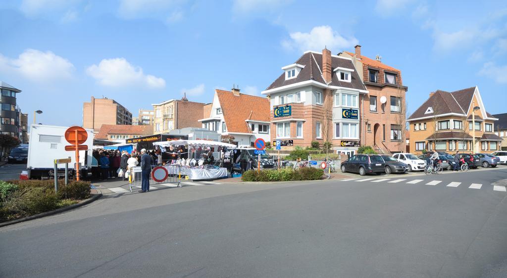 Logies Het Maantje Hotel De Panne Bagian luar foto